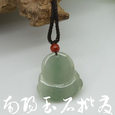 翡翠A货油青笑佛挂件 从腾冲到揭阳的玉石产业链探秘